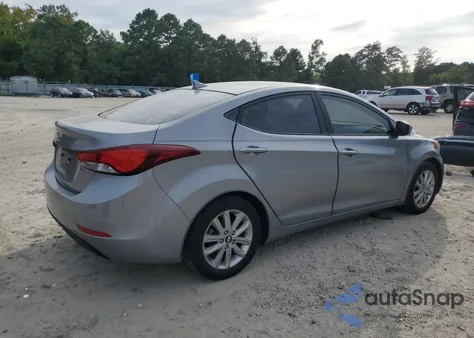 2015 Hyundai Elantra Se из США, поврежденный, VIN KMHDH4AE7FU249842